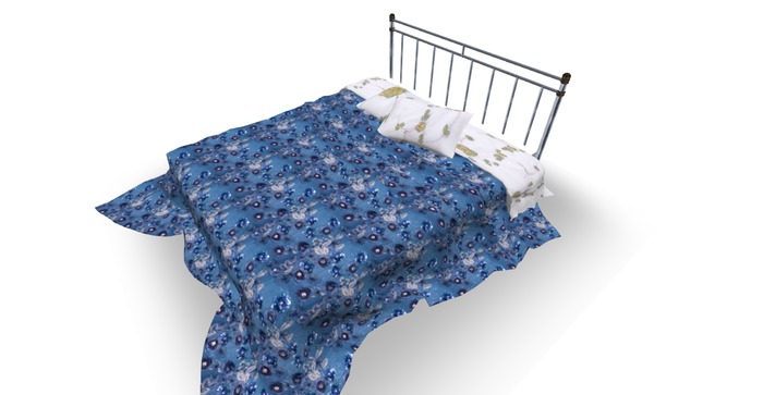 0005362 Mesh Iron Bed FullPerm