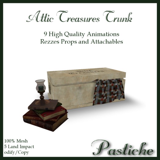*Pastiche* Attic Treasures Trunk