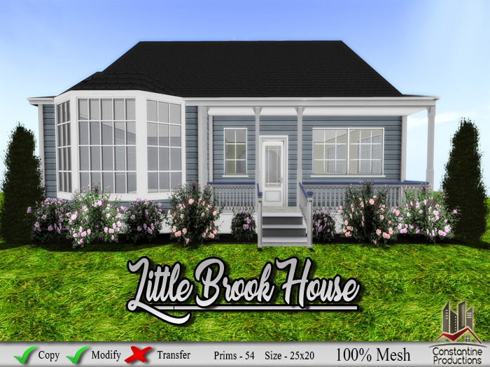 Little Brook House DEMO Footprint