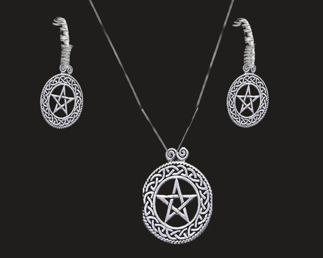 Celtic Circle Jewelry set