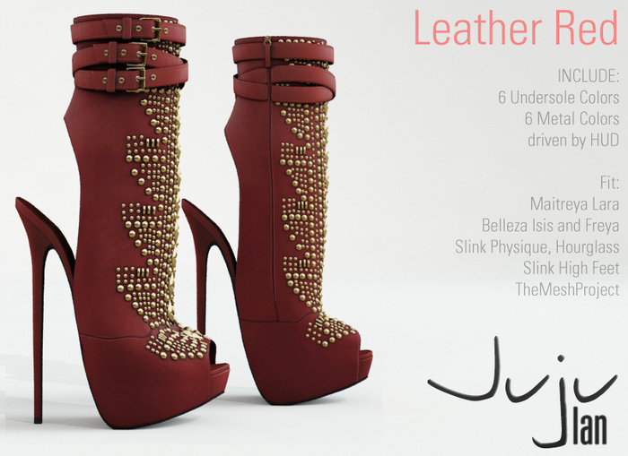 JD - Lan Leather Red