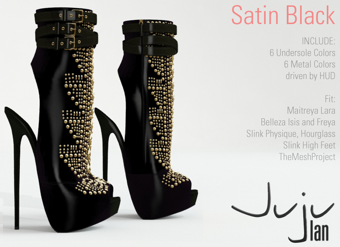 JD - Lan Satin Black