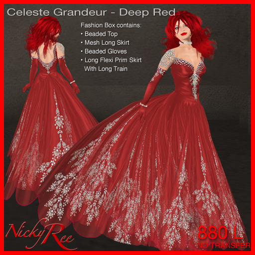 Celeste Grandeur-Deep Red