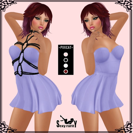 -Pixicat- Thorn.MiniDress - Lilac (Maitreya)