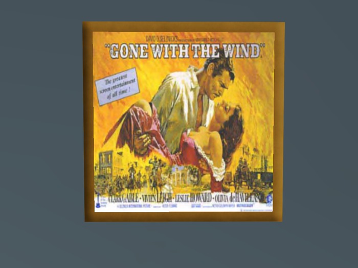 Gone With The Wind Movie Poster