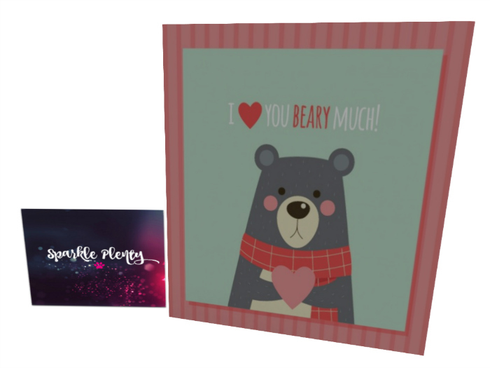 SP Cute Bear Valentines Card