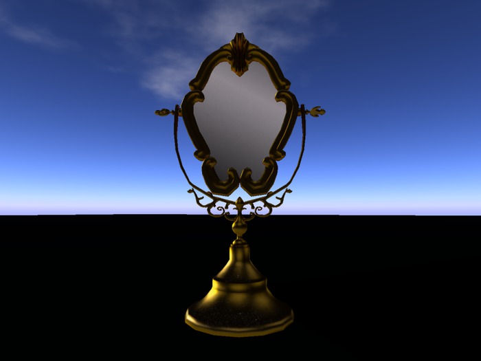Mesh Vintage Mirror
