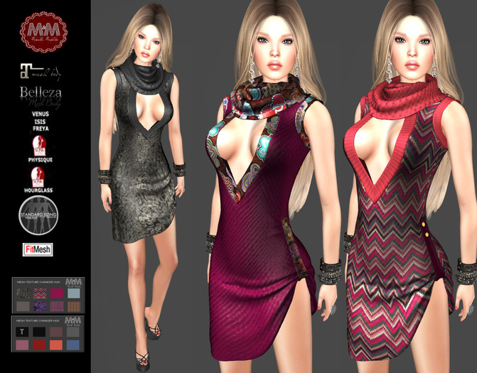 M&M-TAMARA DRESS (Demo)-E17