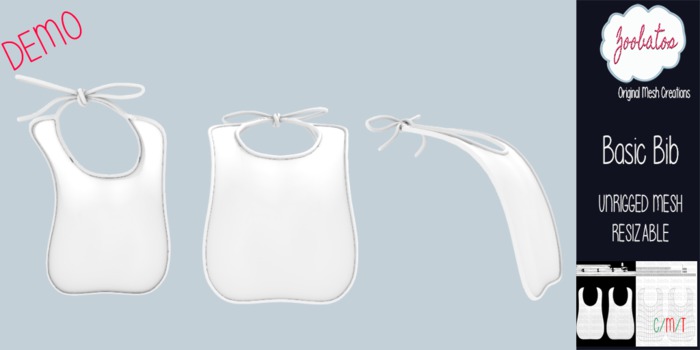 DEMO Zoobatos  - Basic Bib (Boxed)