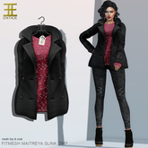 Entice - It's Raining Men Coat - Black