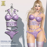 Entice - Earned It Lingerie - Snake - Violet