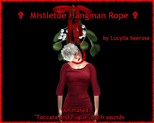 " Mistletoe Hangman Rope "
