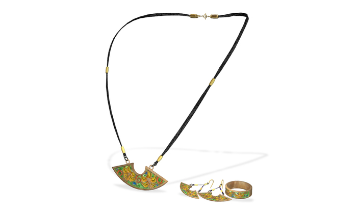 ENAMEL NECKLACE