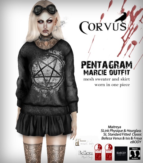 Corvus : Pentagram Marcie Outfit