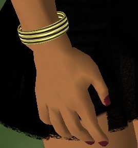 Yav's gold bracelet