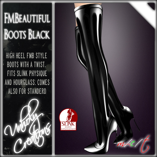 -={UC}=- FMBeautiful Boots Black