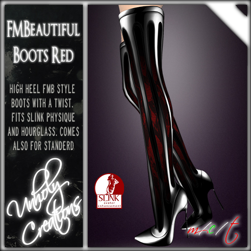 -={UC}=- FMBeautiful Boots Red