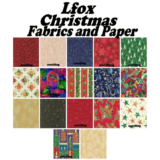 lfox Christmas Fabrics and Papers (boxed)