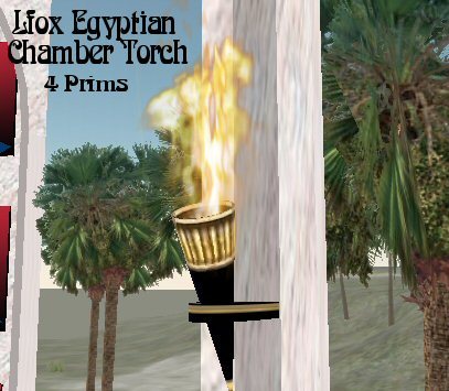 lfox Egyptian 4-prim Chamber Torch (boxed)
