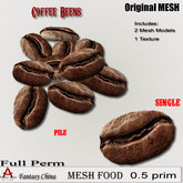 Full Perm Coffee Beans