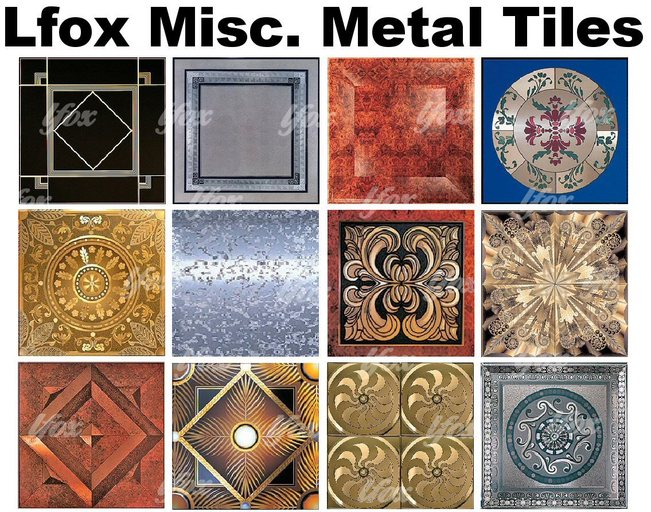 lfox Misc. Metal  Tiles (boxed)