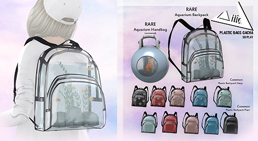 -ATTIC- Plastic Backpack Red