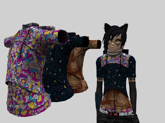 Colorful Mod Pack [Krankhaus- Kemono & Av 2.0 Layered Top]