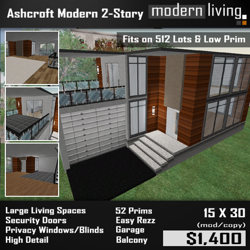 Ashcroft 2-Story (512) (Packaged)
