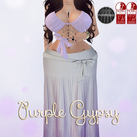 ::LL:: Purple Gypsy Outfit {BOXED}