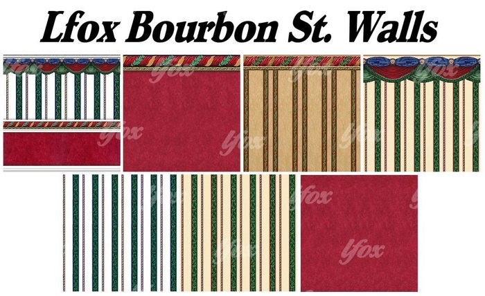 lfox Bourbon Street Walls