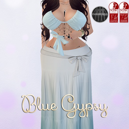 ::LL:: Blue Gypsy Outfit  {BOXED}