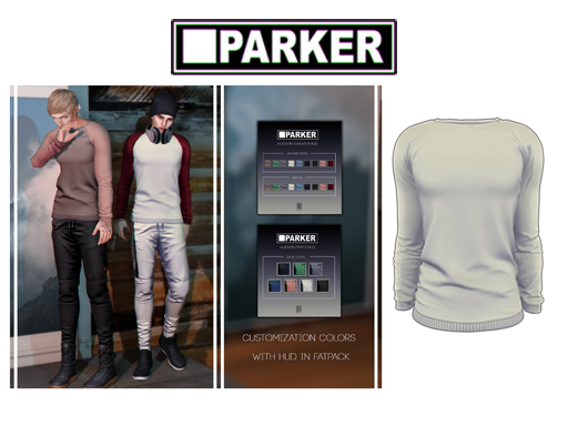 .:PARKER:.-Hudson Sweater.White