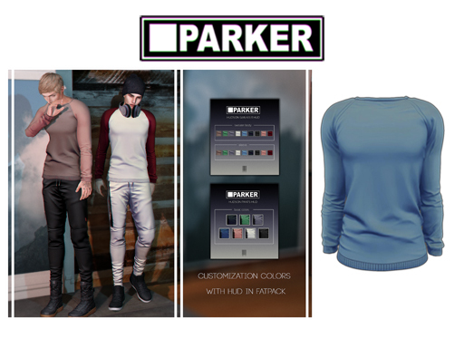 .:PARKER:.-Hudson Sweater.Navy