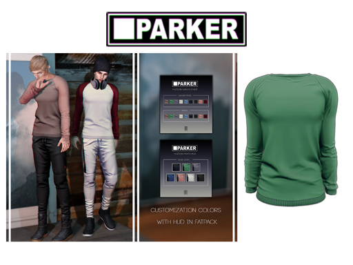 .:PARKER:.-Hudson Sweater.Green