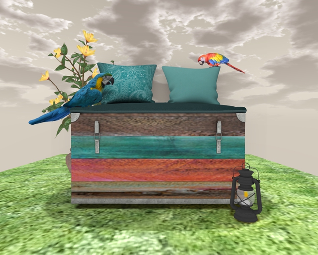 Adorable  seat garden set