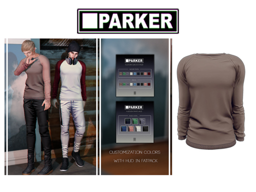 .:PARKER:.-Hudson Sweater.Coffee