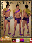 *Goddess* Hercules Toga Costume Purple