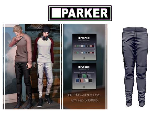 .:PARKER:.-Hudson Pants.Grey