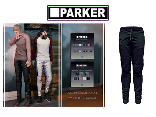 .:PARKER:.-Hudson Pants.Dark