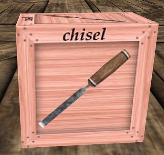 chizel storage crate pink