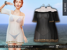 Zaara : Reva cover-up (maitreya) *black-gold*