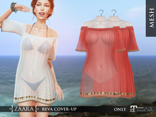 Zaara : Reva cover-up (maitreya) *coral-gold*