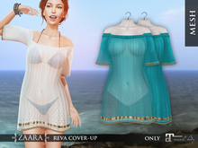 Zaara : Reva cover-up (maitreya) *turquoise-gold*