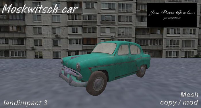 Moskwitsch cars mesh BOX