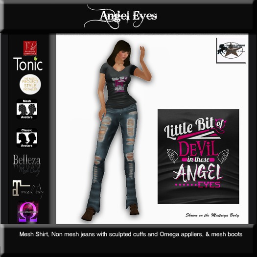 Country Couture Angel Eyes