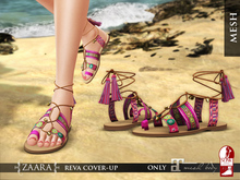 Zaara : Sachi boho sandals *fuschia*