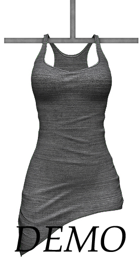 DE Designs - Misty Heathered Dress - DEMO