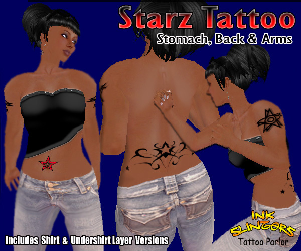 Starz Tattoo Set
