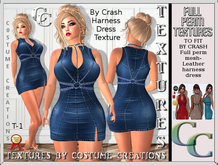 BY CRASH  HARNESS DRESS TEXTURE 1 FULL PERM