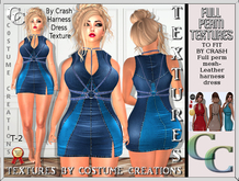 BY CRASH  HARNESS DRESS TEXTURE 2 FULL PERM